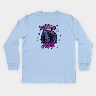 Digi the Pineapple Grenade! Kids Long Sleeve T-Shirt